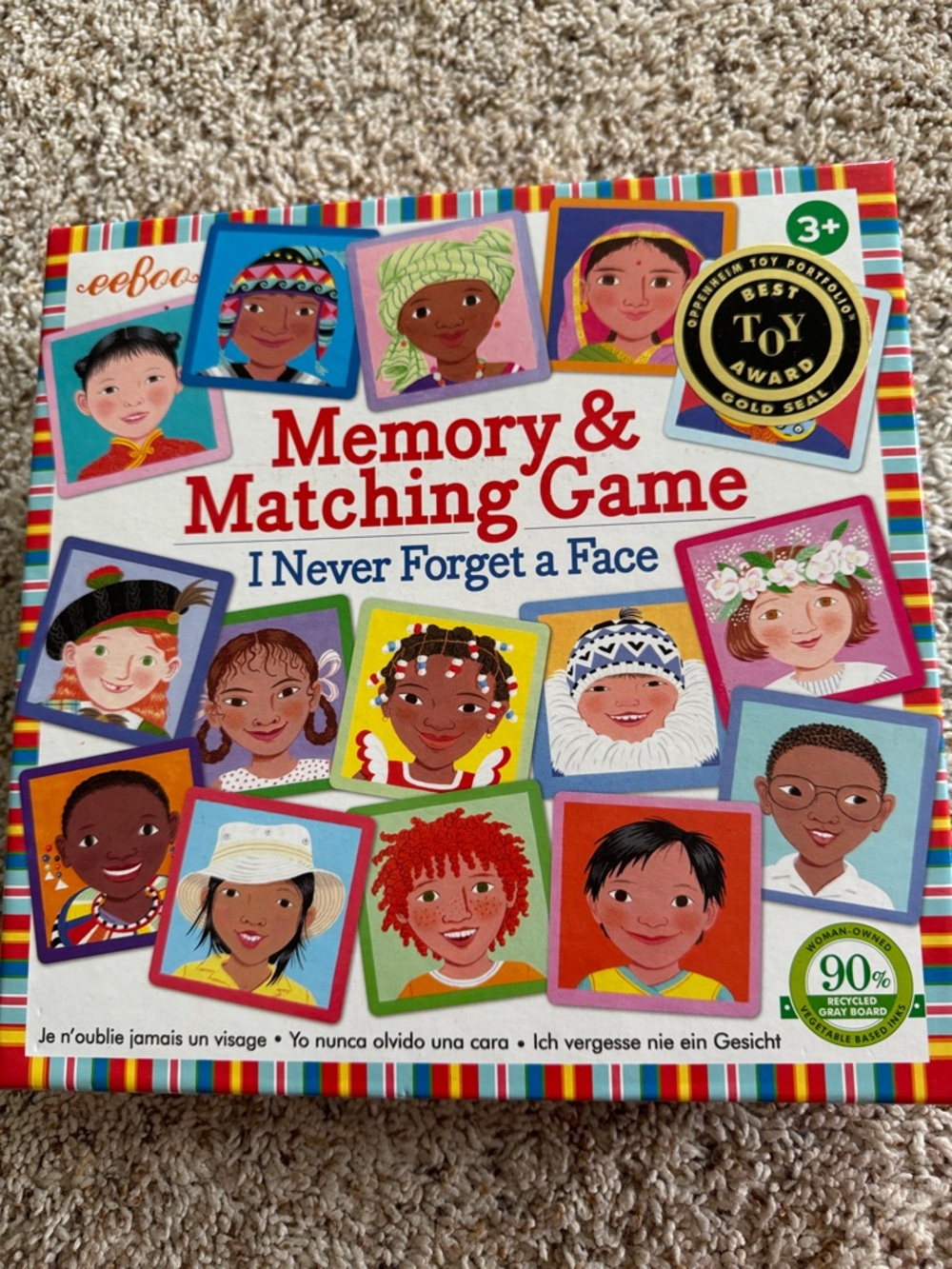 Memory & Matching Game - I Never Forget a Face